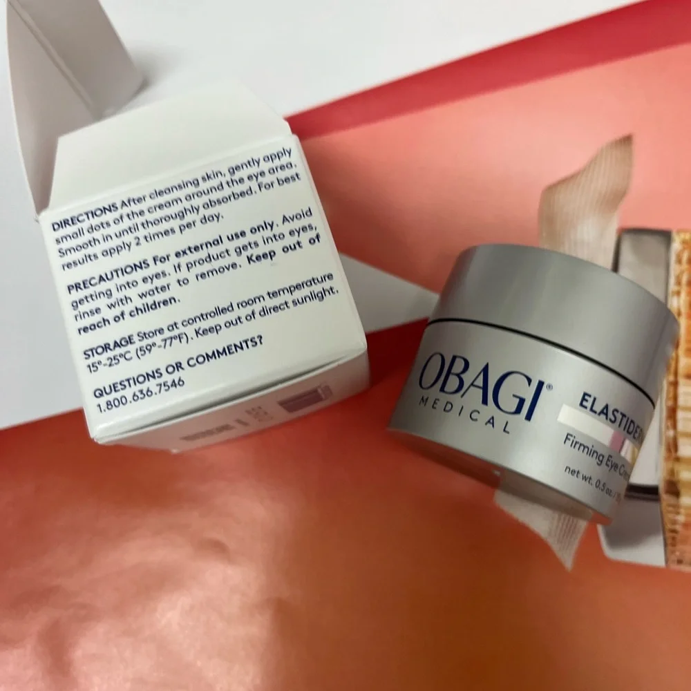 Elastiderm Firming Eye Cream medical 0.5oz/15ml new fresh 2025